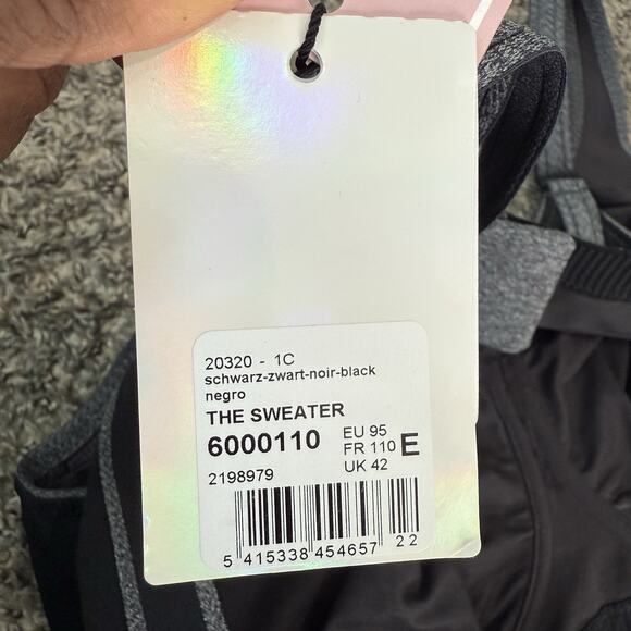 Prima Donna Sport The Sweater Sports Bra UK 42E Underwired Molded Padded NEW - Picture 4 of 4